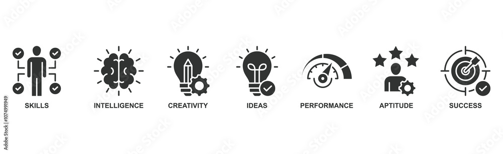 Talent management banner web icon vector illustration concept for human resource and recruitment with icon Talent management banner web icon vector illustration concept for human resource and recruitment with icon