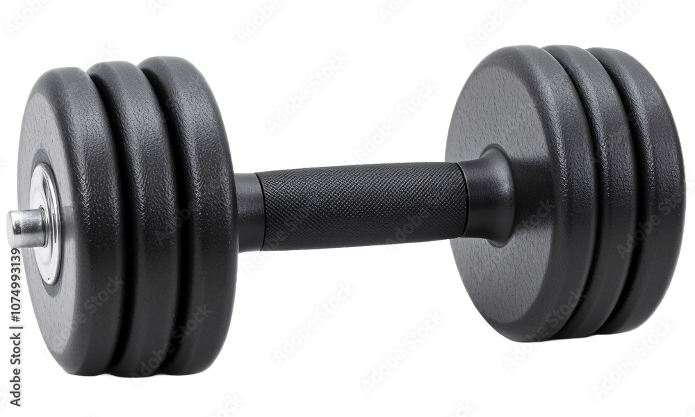 a Dumbbell isolated on transparent background a Dumbbell isolated on transparent background