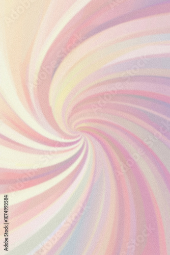Pastel Spiral Gradient with Soft Blurred Color Swirls