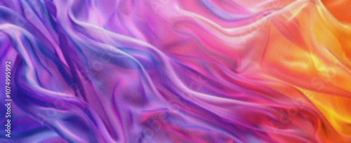 Colorful Graphic Design Featuring Gradient and Artistic Motion Effects