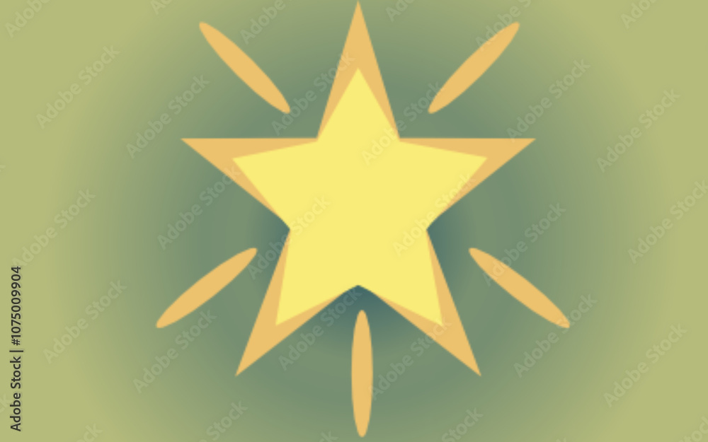 Obraz premium star symbol 