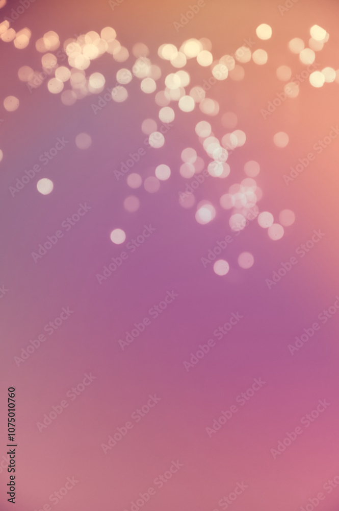 Colorful blurred circles abstract background. Christmas bokeh background. Christmas lights. Blurred bokeh.