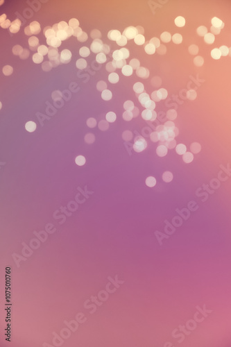 Obraz na płótnie Colorful blurred circles abstract background. Christmas bokeh background. Christmas lights. Blurred bokeh. w salonie