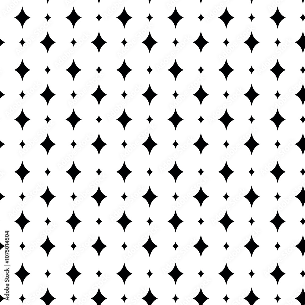 Fototapeta premium Abstract geometric pattern with crosses, stripes, lines. Seamless vector background. White and black ornament. Modern reticulated graphic design.