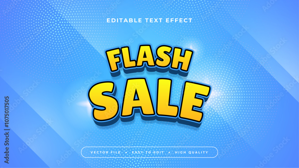 Blue and Yellow Flash Sale 3d Editable Text Effect - Font Style Blue and Yellow Flash Sale 3d Editable Text Effect - Font Style