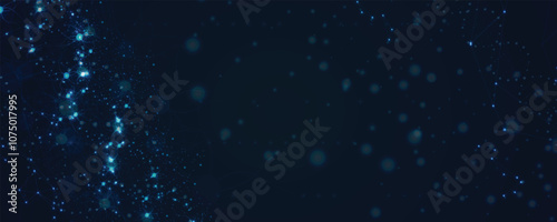 Abstract DNA concept. Futuristic science technology background