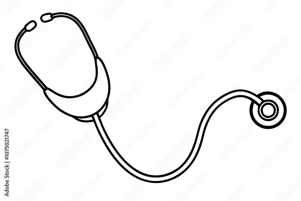 Doctor stethoscope medical device flat icon vector, stethoscope outline vector
Doctor stethoscope medical device flat icon vector, stethoscope outline vector