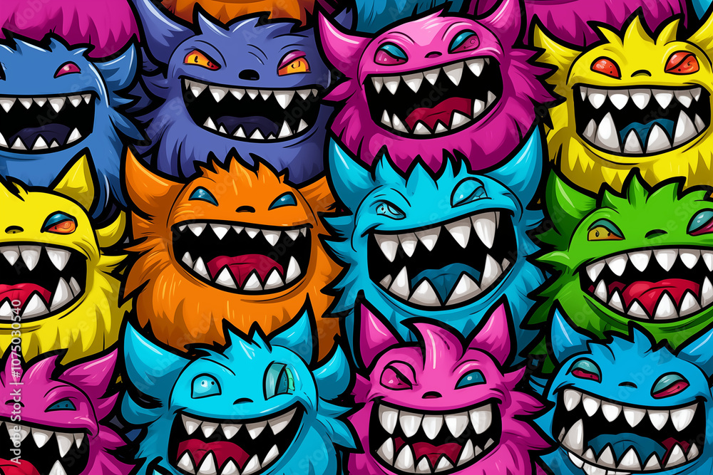 Whimsical Monsters - Generative AI Whimsical Monsters - Generative AI