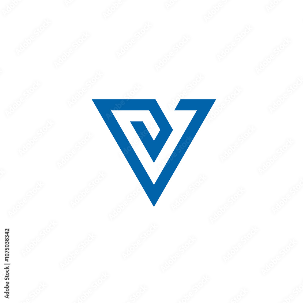 Abstract Geometric Letter V Logo design vector template Abstract Geometric Letter V Logo design vector template
