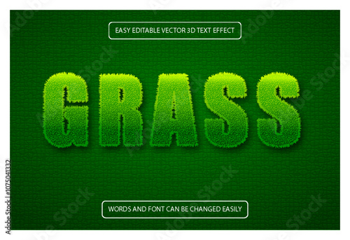 Editable luxury 3D Text effect style template.
