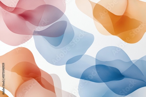 Abstract colorful waves blending together in soft hues, creating a dynamic and artistic background suitable for various creative projects.