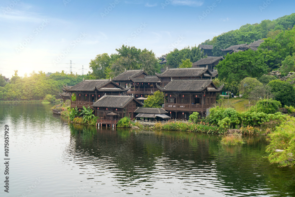 Natural scenery of Chongqing Garden Expo, China Natural scenery of Chongqing Garden Expo, China