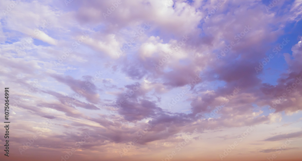 Fototapeta premium Blue sky and clouds
