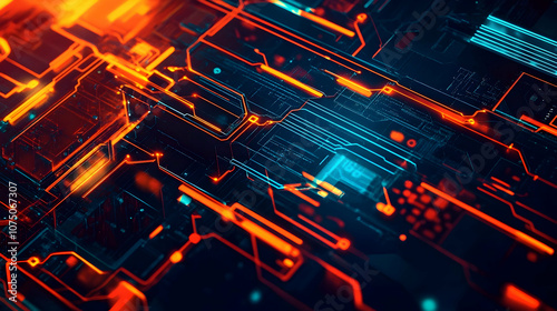 Innovative Gallium Nitride (GaN) Semiconductor Chip with Advanced Power Electronics Architecture and High-Efficiency Design