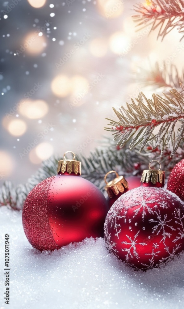 blurred background, magical, Christmas atmosphere