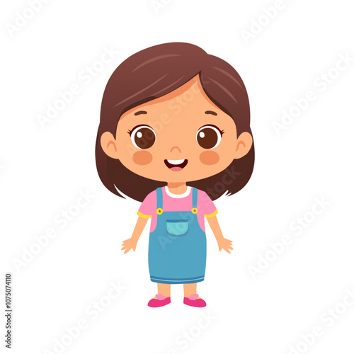 Babysitter Cute Worker Work Job Profession Professional Occupation Cartoon Character
