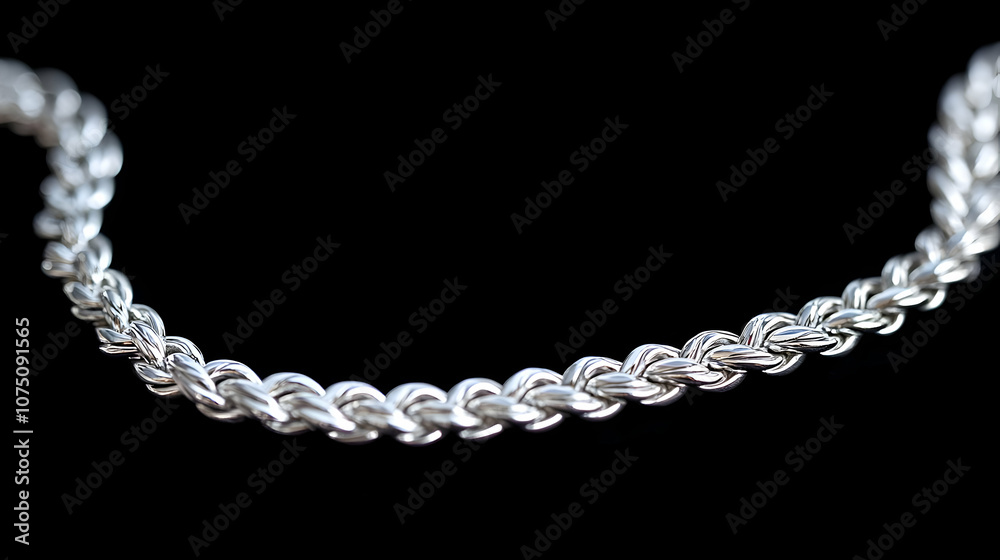 Silver Chain Macro Photography, Close Up Silver Chain Macro Photography, Close Up