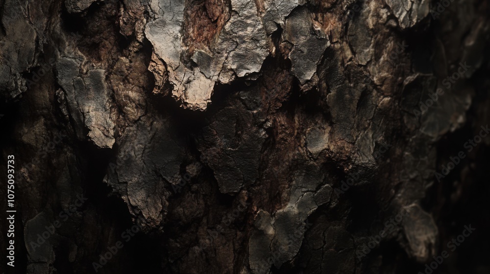 tree bark texture, deep browns and grays, rough and detailed tree bark texture, deep browns and grays, rough and detailed