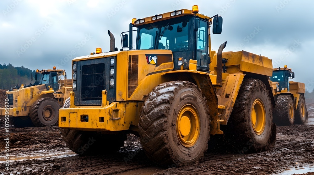 Powerful Heavy Machinery Driving Productivity and Progress in Commercial Environments Powerful Heavy Machinery Driving Productivity and Progress in Commercial Environments
