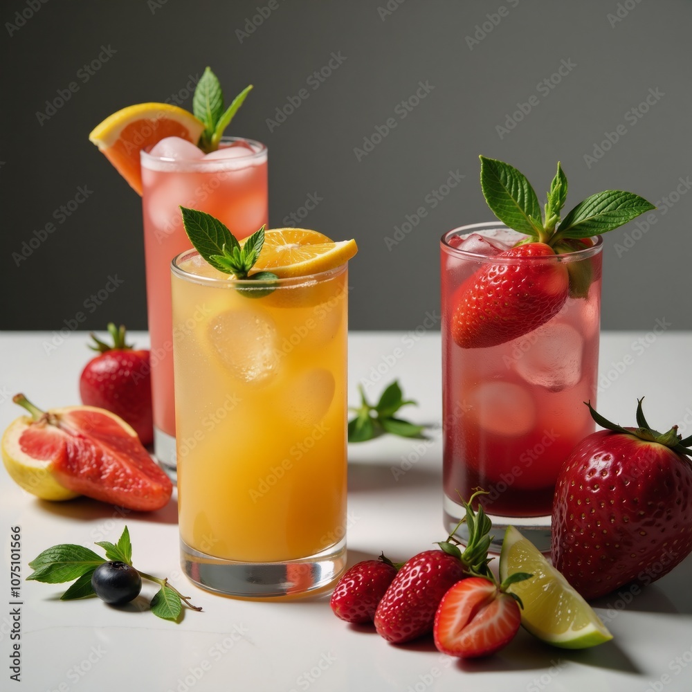 Refresh drinks with fruit plant dcor fruity-vegetal infusions Refresh drinks with fruit plant dcor fruity-vegetal infusions