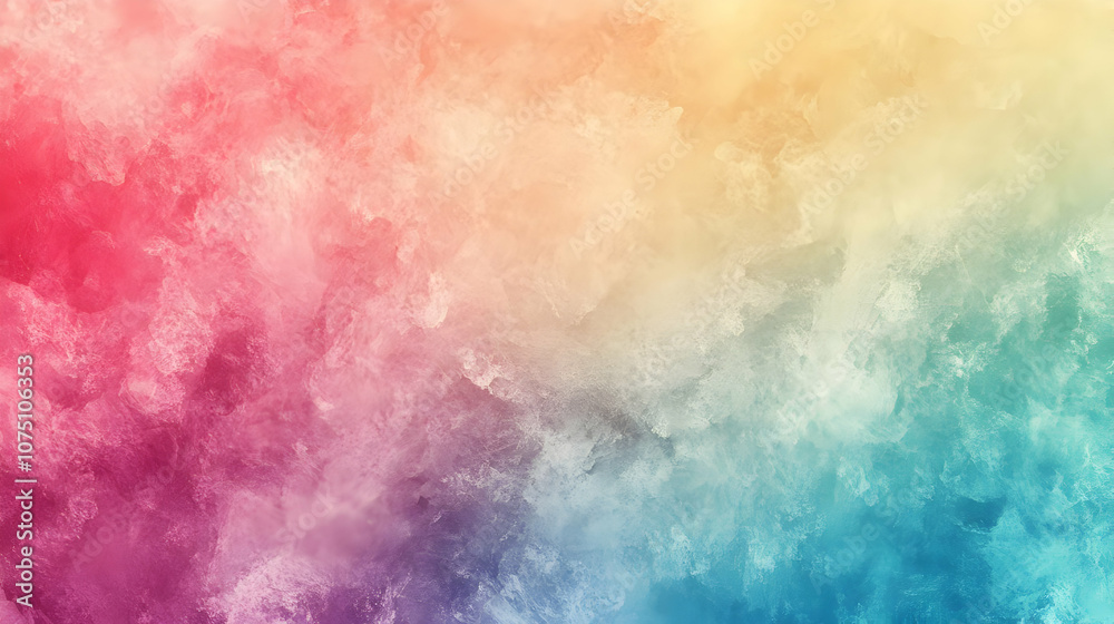 Fototapeta premium Abstract Background - Pink, Orange, Blue Gradient Texture