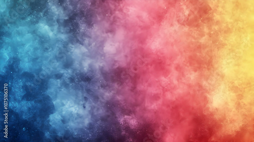 Abstract Background Blue Pink Orange Smoke Texture