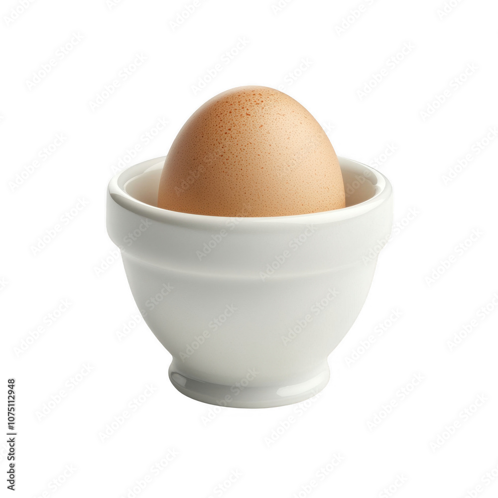 Breakfast Delight: Soft-Boiled Egg in a Minimalist Ceramic Egg Cup Breakfast Delight: Soft-Boiled Egg in a Minimalist Ceramic Egg Cup