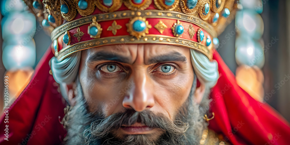Intimate Macro Portrait of Reyes Magos Eyes Expressing Wisdom Kindness Ideal for Magazine Advertisements Banners Ample Copy Space Photographic Concept Intimate Macro Portrait of Reyes Magos Eyes Expressing Wisdom Kindness Ideal for Magazine Advertisements Banners Ample Copy Space Photographic Concept