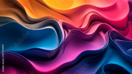 Mesmerizing Abstract Colorful Graphic Design Background