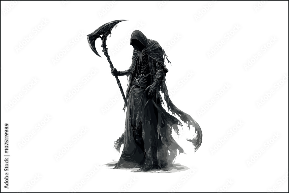 Four Grim Reapers Vector – Robed Death Figures with Scythes & Weapons SVG

Grim Reaper Set SVG – Hooded Death Characters with Unique Robes & Weapons

Grim Reaper Bundle – 4 Dark Reapers in Different S