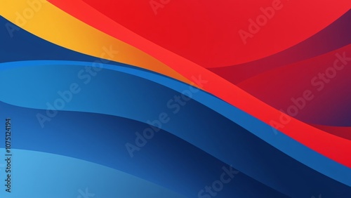 abstract colorful background with waves