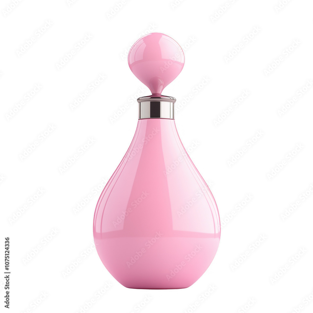 Elegant and Refined Perfume Bottle in Soft Pink Hue Elegant and Refined Perfume Bottle in Soft Pink Hue