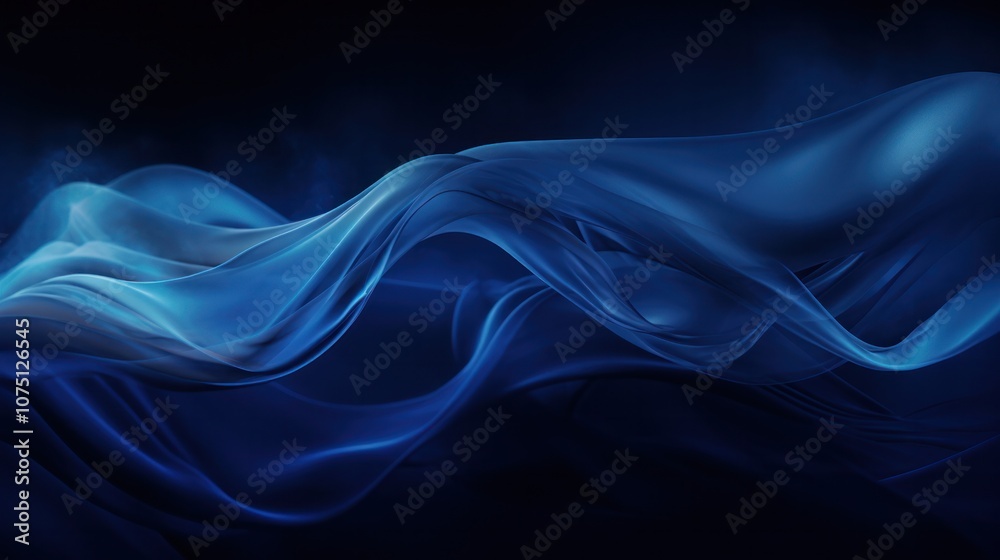 A deep dark blue canvas accentuated by glowing particles that pulse with light, creating an illusion of movement and energy. The interplay of light and shadow adds dimension A deep dark blue canvas accentuated by glowing particles that pulse with light, creating an illusion of movement and energy. The interplay of light and shadow adds dimension