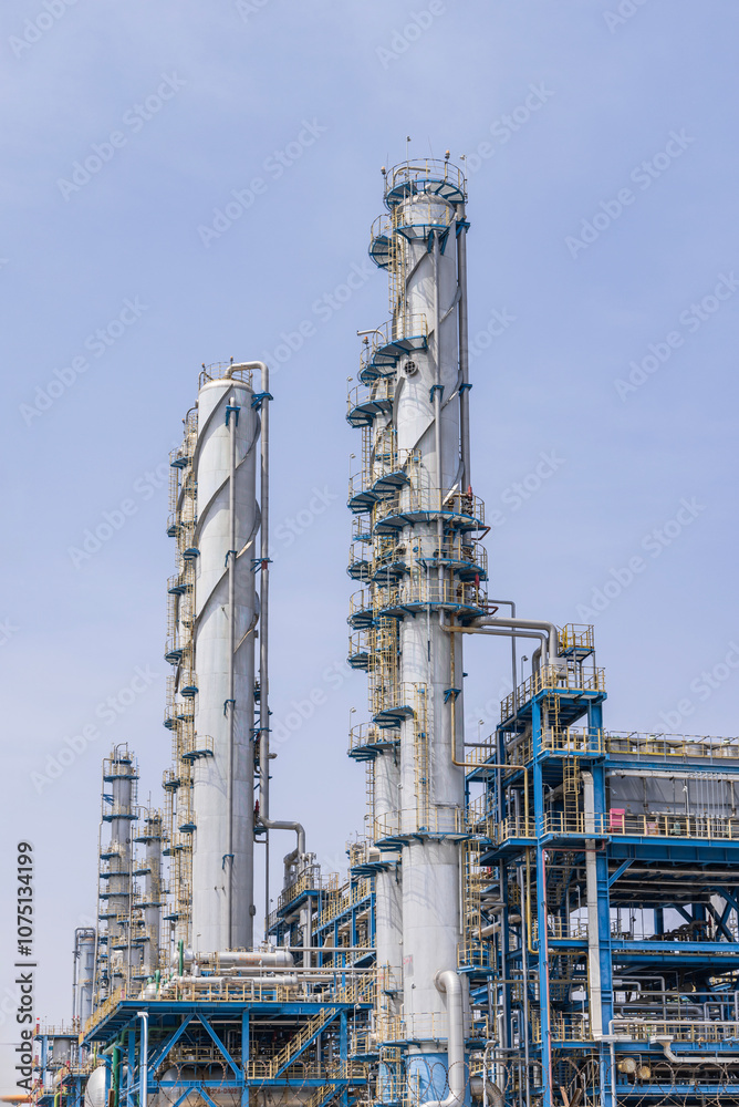 Liaoning Liaoyang aromatics base landscape Liaoning Liaoyang aromatics base landscape