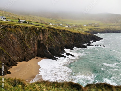 Coumeenoole Beach at Dingle, Ireland