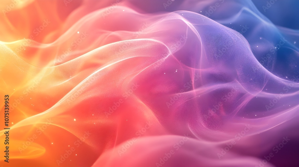 Fototapeta premium Vibrant Abstract Colored Digital Backdrop for Design and