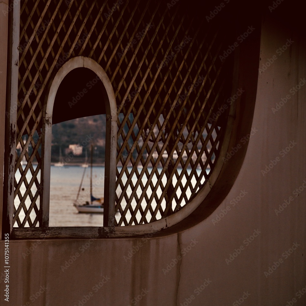 Obraz premium window in the window