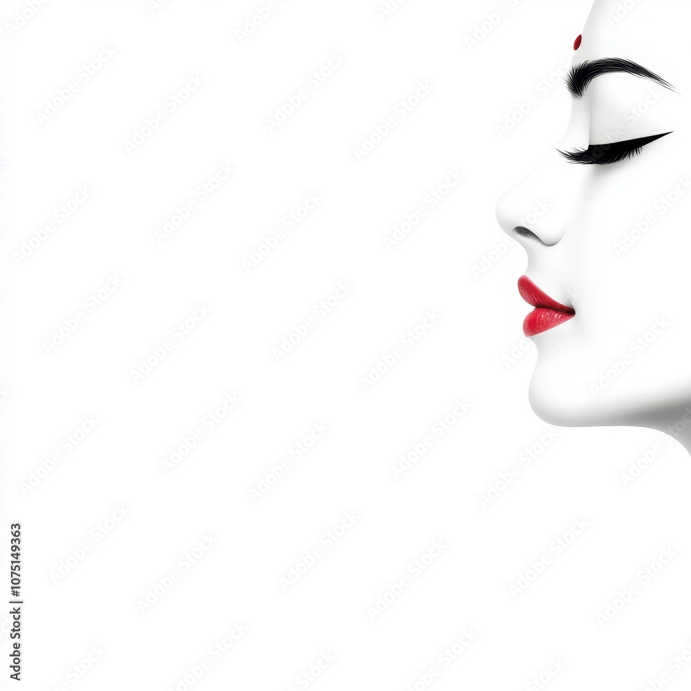 Elegant Illustration of an Indian Woman with Graceful Features Emphasizing Cultural Beauty and Traditional Aesthetics, Radiating Poise and Charisma Elegant Illustration of an Indian Woman with Graceful Features Emphasizing Cultural Beauty and Traditional Aesthetics, Radiating Poise and Charisma