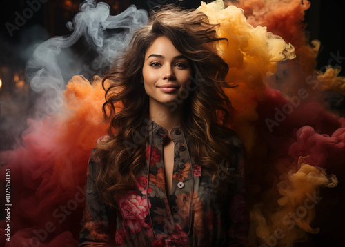 Beautiful girl woman