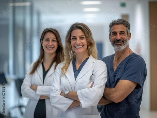 Image of personnel working in the hospital.