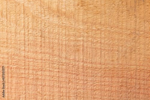 Grungy uncolored natural wooden board, close up background texture