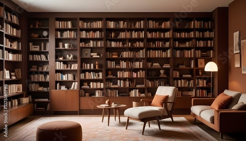 Fototapeta Naklejka Na Ścianę i Meble -  Photo interior modern design room 3d illustration