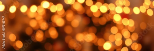 Golden bokeh lights create a warm, inviting atmosphere