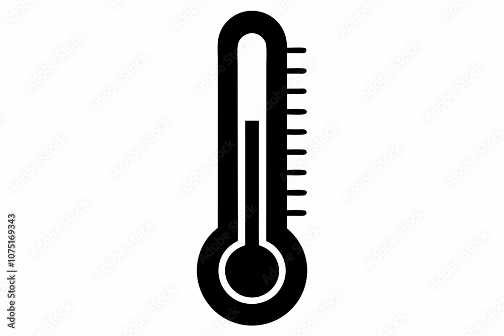 Thermometer Icon, Temperature Scale Symbol, Temperature Vector Sign Thermometer Icon, Temperature Scale Symbol, Temperature Vector Sign