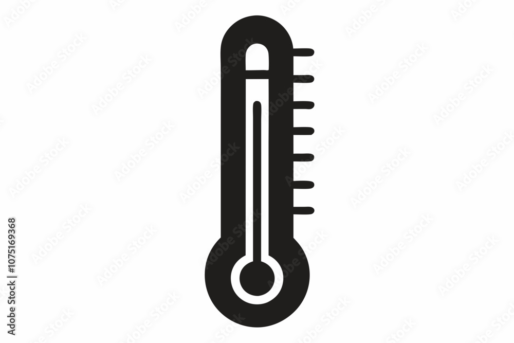 Thermometer Icon, Temperature Scale Symbol, Temperature Vector Sign Thermometer Icon, Temperature Scale Symbol, Temperature Vector Sign