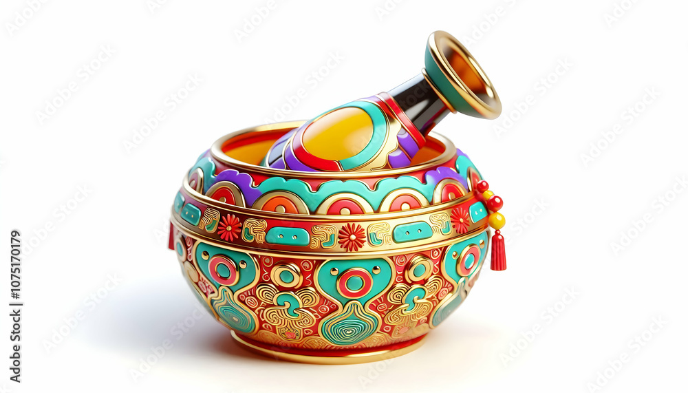 3D Macro Close Up Seollal Traditional Bowing Hands Gesture Respect Unity Cultural Heritage Family Bonds Ample Copy Space Icon Isolated White Background 3D Macro Close Up Seollal Traditional Bowing Hands Gesture Respect Unity Cultural Heritage Family Bonds Ample Copy Space Icon Isolated White Background
