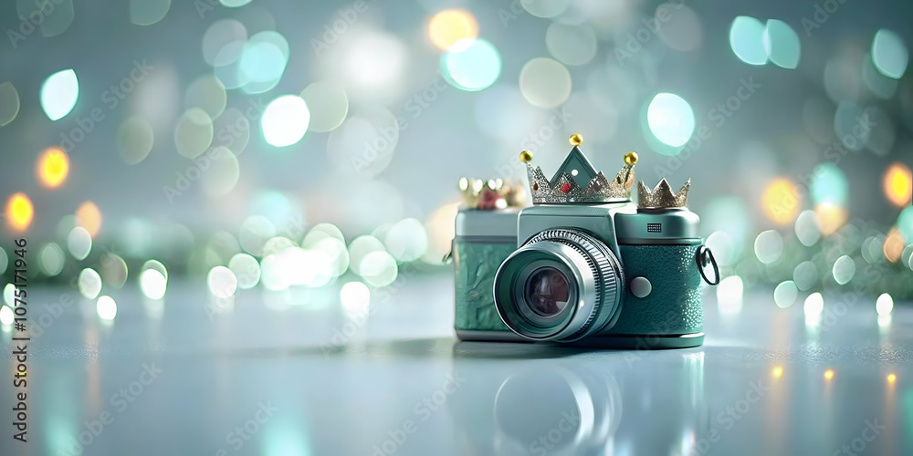 Cinematic Bokeh Lights Reyes Magos Festive Banners Copy Space Concept for Advertisements Magazine Covers Traditional Celebration Photography Stock Cinematic Bokeh Lights Reyes Magos Festive Banners Copy Space Concept for Advertisements Magazine Covers Traditional Celebration Photography Stock