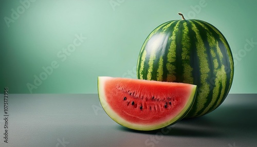 watermelon with copy space background