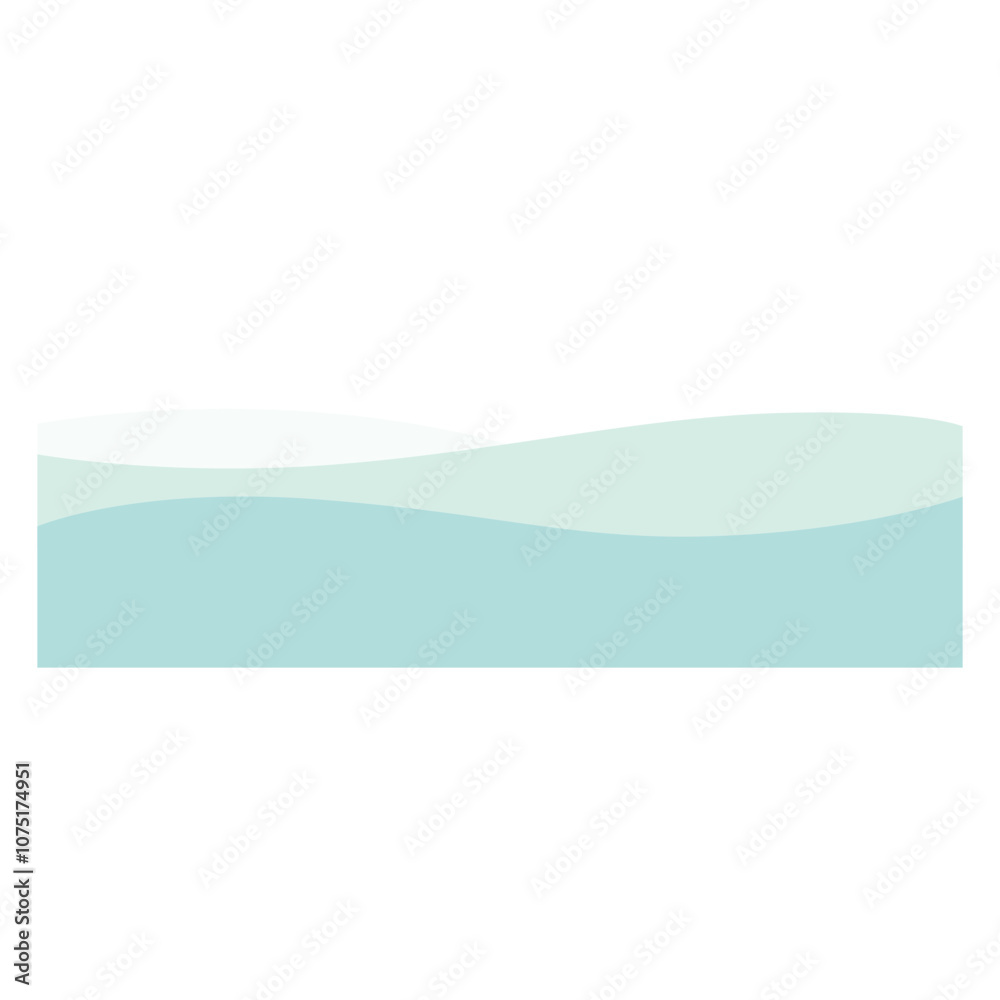 Obraz premium Snow Hill Background Illustration