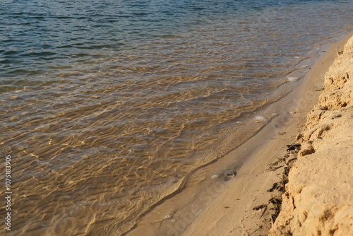 waves on the beach